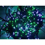 Green and White colour 45.3M 480 LED Christmas Fairy Lights with Remote control and Connectable